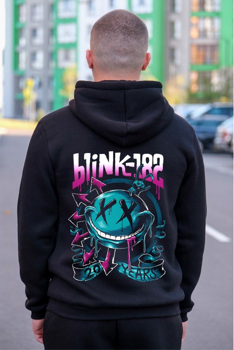 Кенгуру тринитка футер Blink-182 2 S - XL